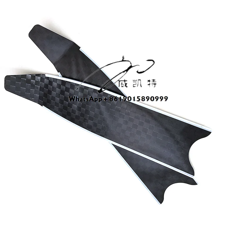 

Wholesale 820mm Professional Carbon Fiber Diving Fins for Scuba Diving Free Diving Fins