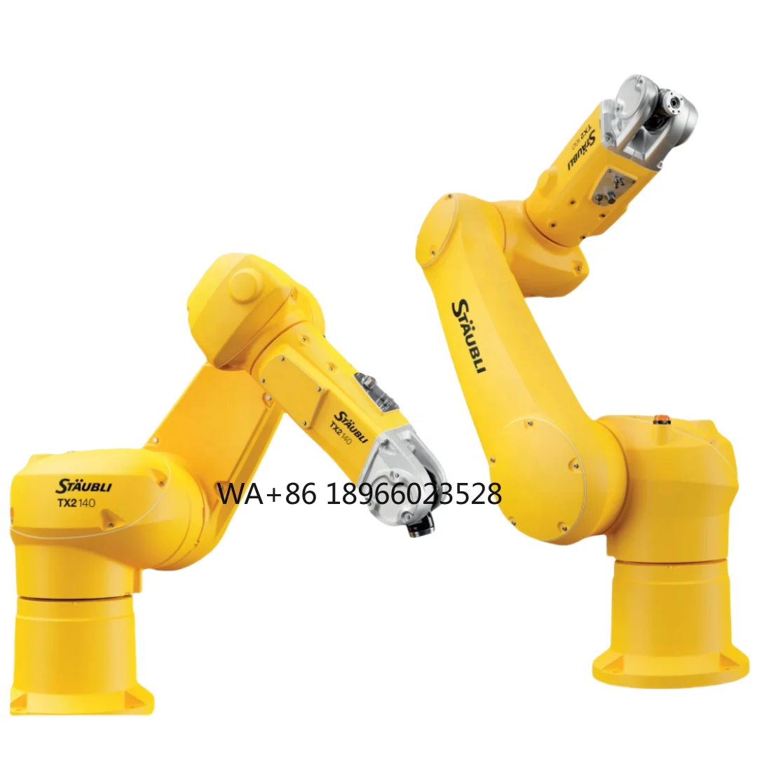 Hot Selling industrial robot Cuboid cast iron staubli Mechanical 6 axis arm robot TX2-140