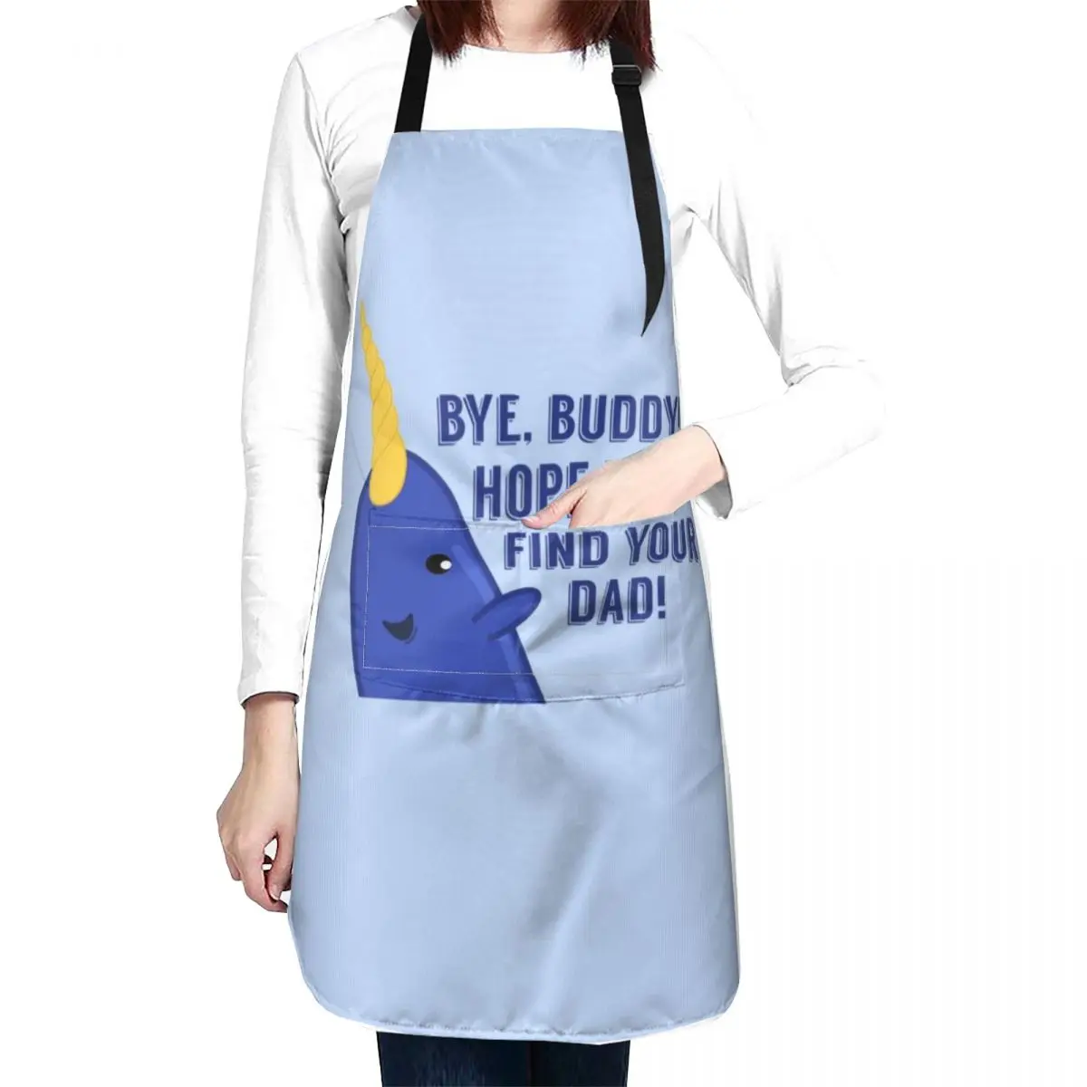 Bye, Buddy Apron kitchen jacket woman Kitchen Things Kitchen Household Items Things For The Home Apron