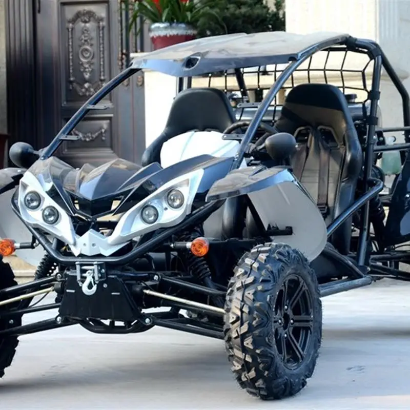 Electric All Terrain Four-wheel Drive Beach Off-road Bike Two Person Go Kart Adult Electric ATV with Double Seater