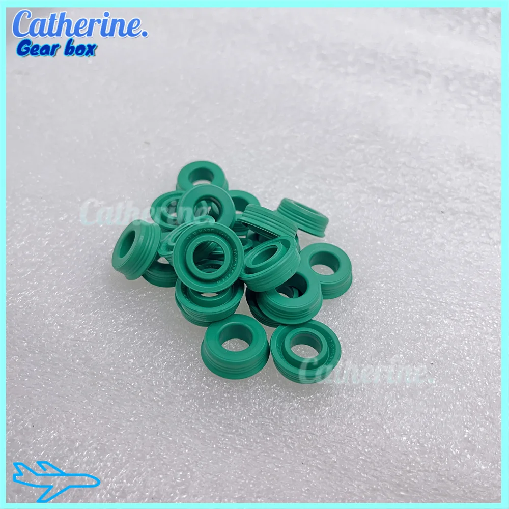 

Корпус клапана коробки передач, штовхатель, поршень, зеленая резина 0AM DQ200 DSG для VW Audi Skoda Seat, 2-20 шт., круглая блокировка частиц