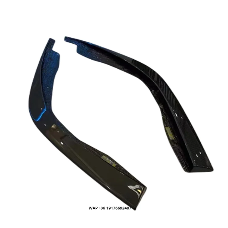 

New Arrival for F8 Spider N Style Carbon Fiber Front Bumper Lip for 2021 F8 Front Side Flaps Front Wing