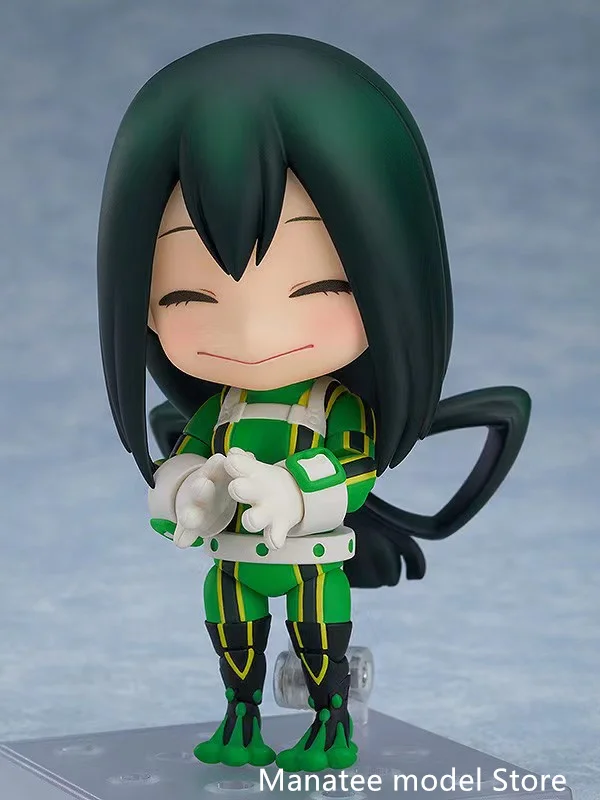 Good Smile Original :Anime My Hero Academia Tsuyu Asui Q version figma PVC Action Figure Anime Figure Model Toys Figure Collecti