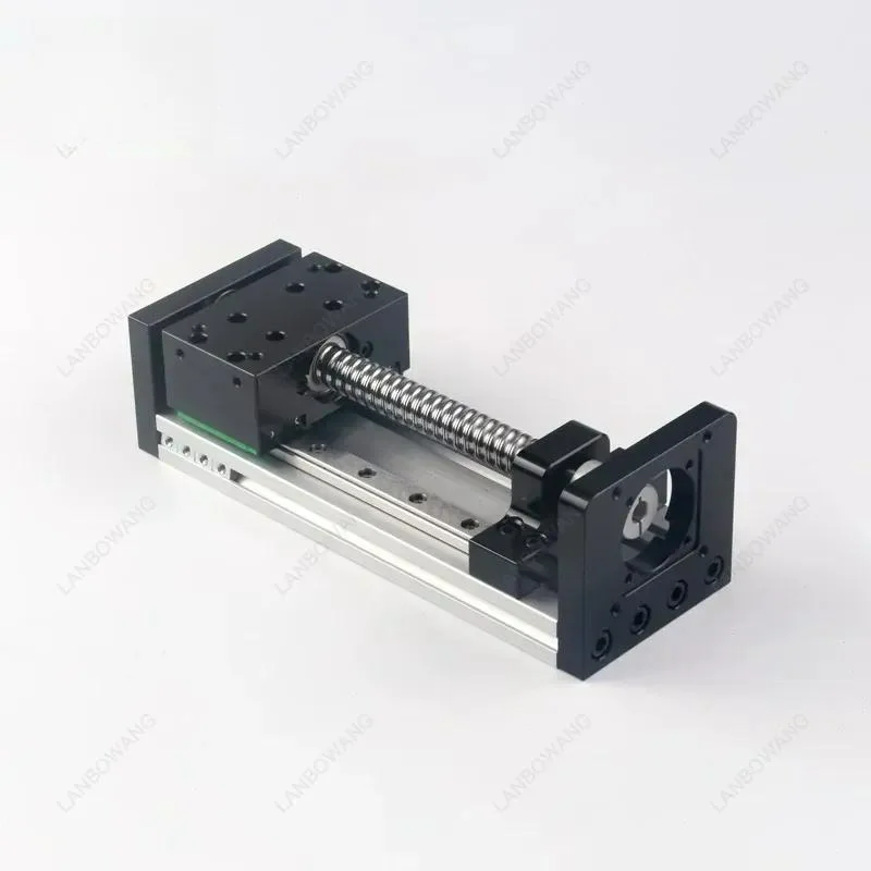 HGX80 Double Rail Ball Screw Linear Slide Module, Precision Stepper Motor Driven Controllable Cross Motion Linear Stage