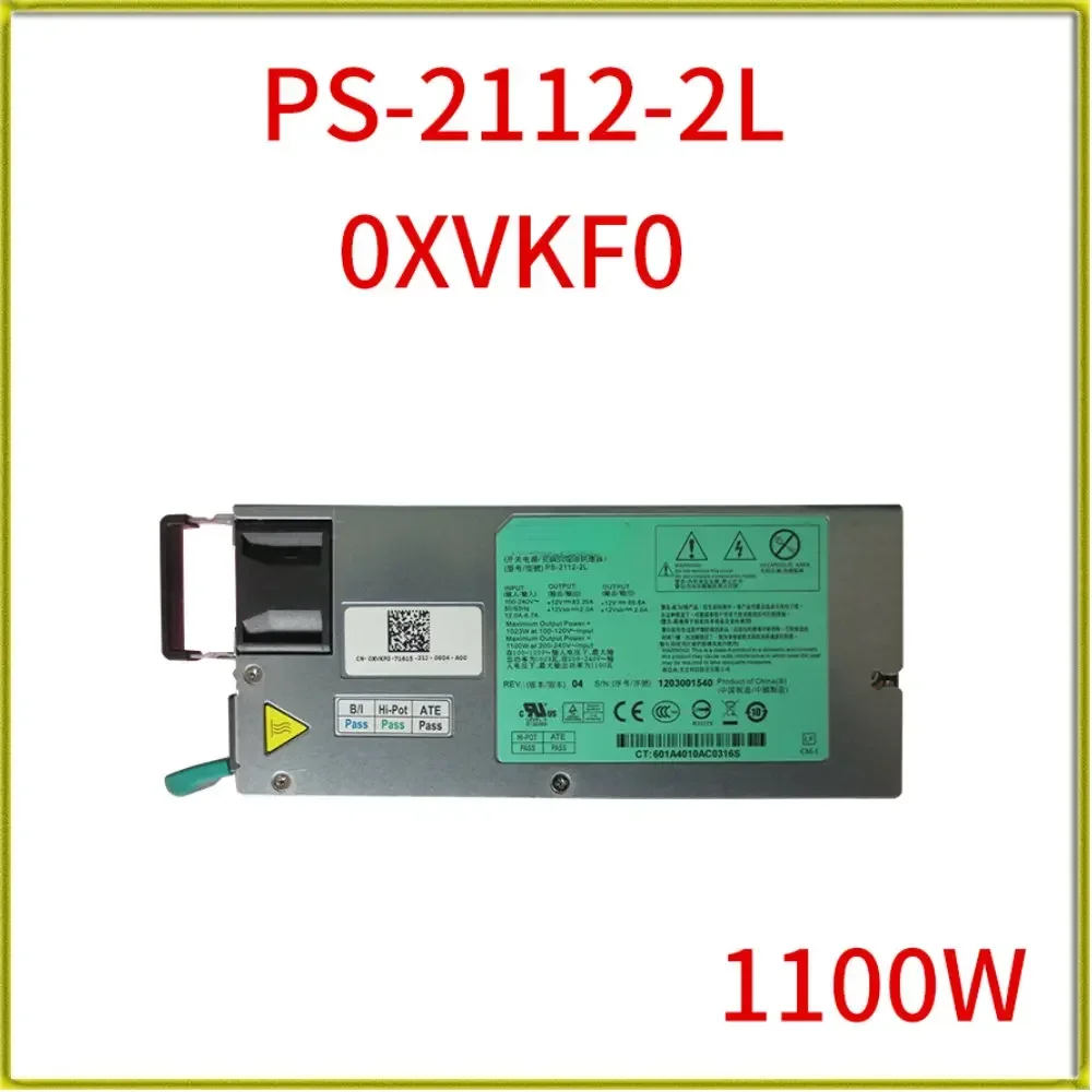 LF 1100W PSU Switch Power Supply LiteOn PS-2112-2L 0XVKF0 for  PowerEdge C6100 Server Redundant Original