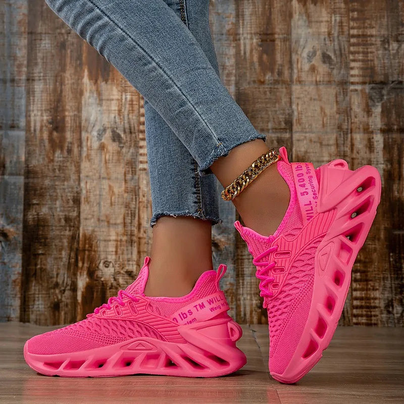 أحذية رياضية نسائية من YRZL أحذية مسطحة كاجوال قابلة للتنفس أحذية رياضية نسائية مريحة للنساء أحذية رياضية للجري #2