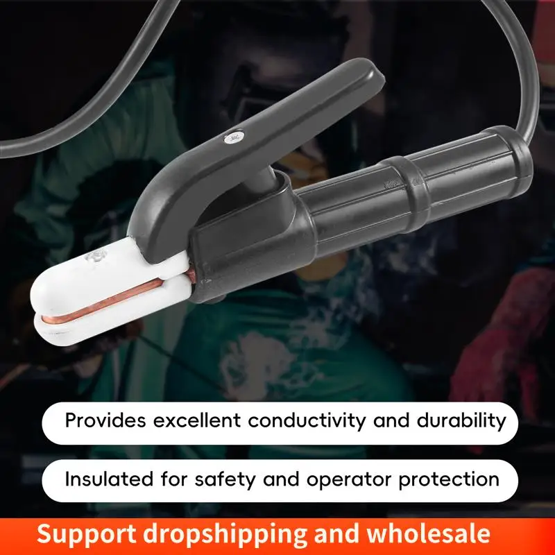 AA86 High Quality 300 Arc Welding Clamp Electrode Welding Holder 3Meter Cable EN60974-12
