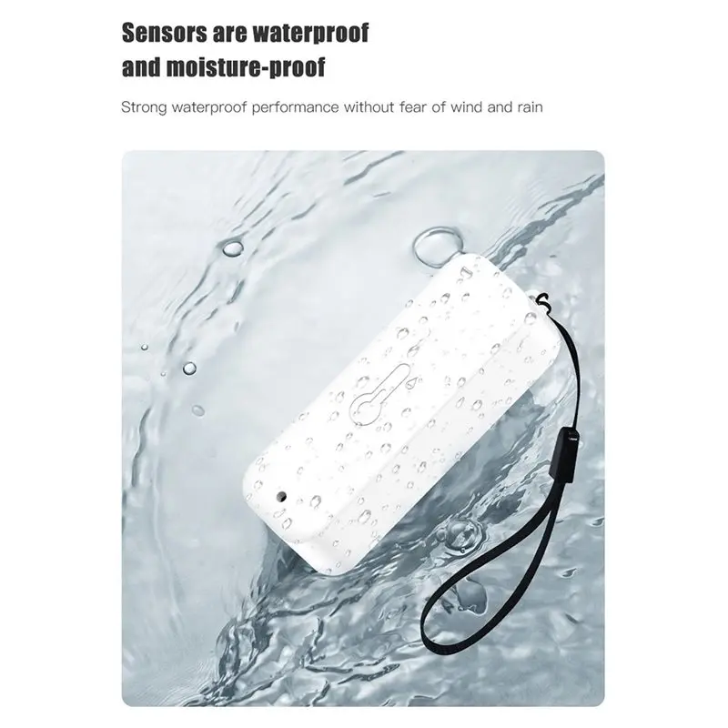 [HOT!】 Tuya Temperature And Humidity Tuya Smart Wifi Temperature And Humidity Weather Wifi Temperature & Humidity Sensor