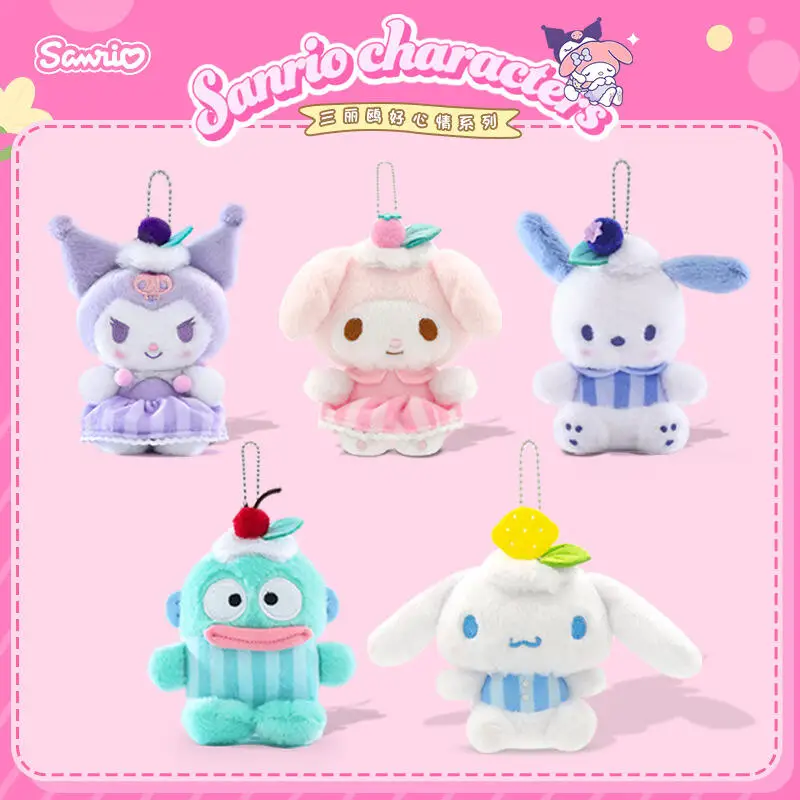 

Милый плюшевый брелок Hello Kitty с дизайном Куроми, Май Мелоди, Хангиодона, очаровательный аксессуар для сумки, рюкзака, ключей, прекрасный подарок для девочек