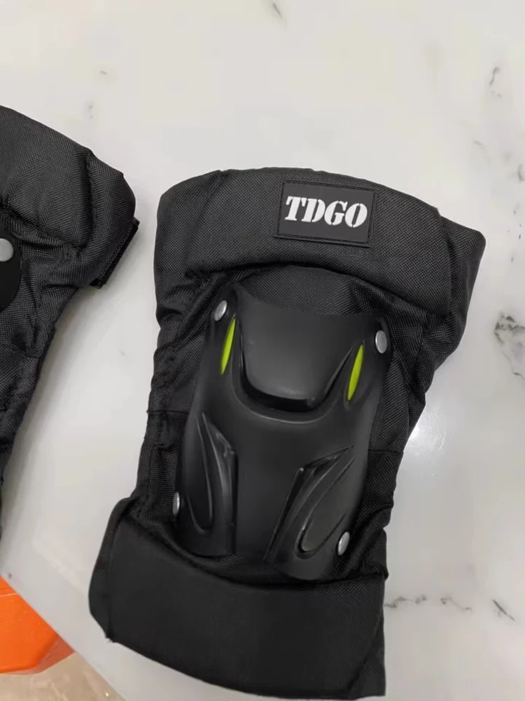 

Регулируемый мотоциклетный комплект наколенников/локотей, флуоресцентная защита высокой интенсивности для езды по бездорожью, легкая защита от царапин
