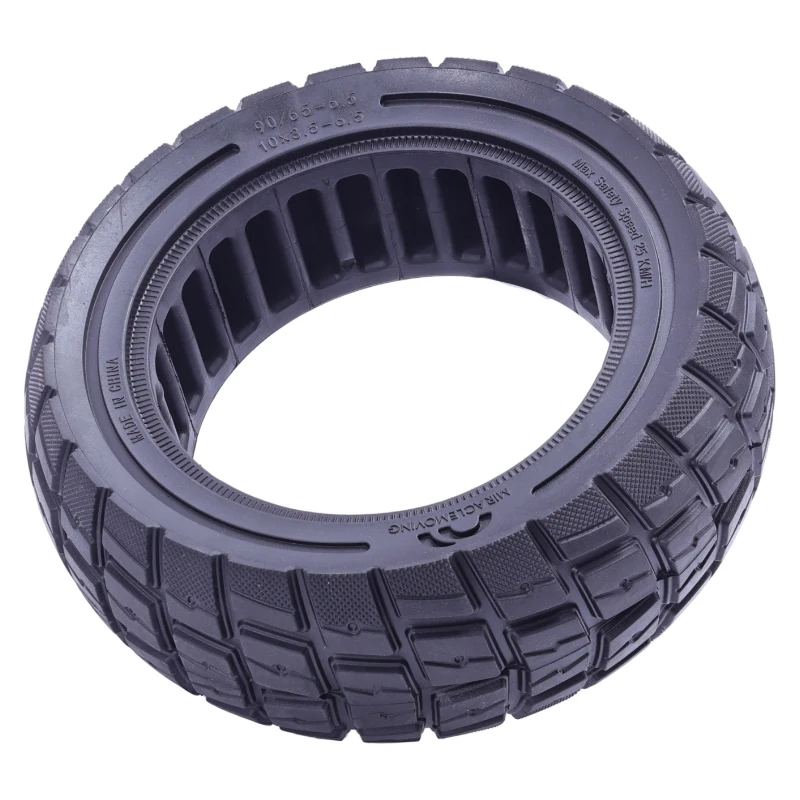 Scooter Tires 90/65-6.5 10x3.5-6.5 Anti-slip Rubber Off-road Solid Tire FOR Zero FOR 11X Electric Scooter Replacement Parts