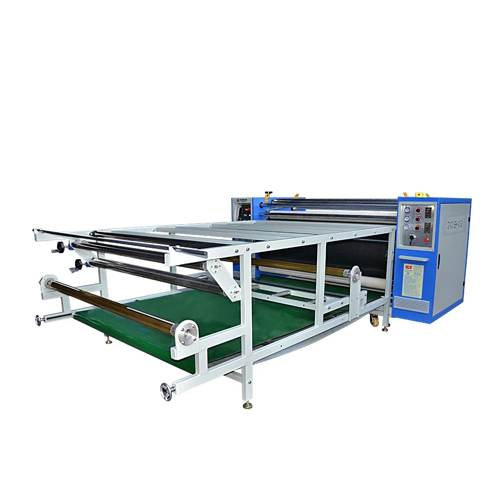 80x210cm rain shelter calendar heat press machine roller multifunctional sublimation machine for garment textile bed sheet