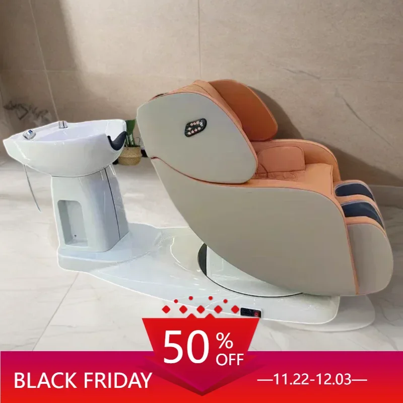 Home-appliance Spa Hair Shampoo Bed Bowl Chair Professional Massage Beauty Salon Washbasin Washing Therapy Cadeira Recliner Wash