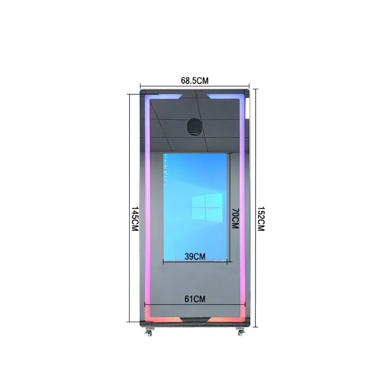 Cross-border photo booth