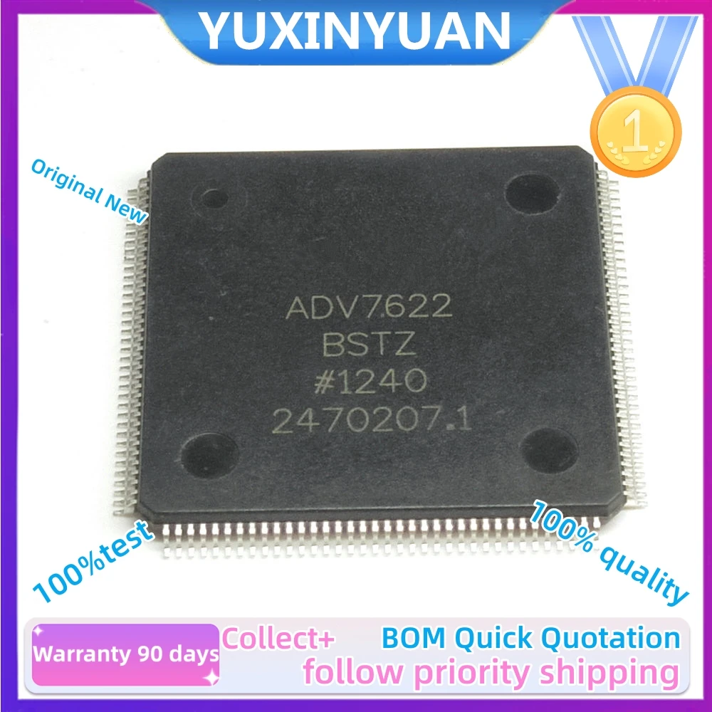 1PCS  ADV7622 ADV 7622  QFP144 ADV7622BSTZ ADV7622BST ADV7622B LCD CHIP IN STOCK