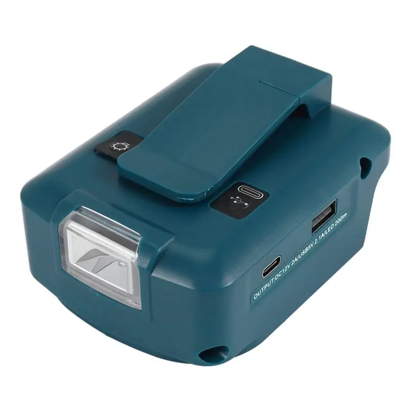 

TFORU-For ADP05 14.4V/18V Li-ion аккумулятор с портом USB/Type-C и светодиодным прожектором для наружного освещения