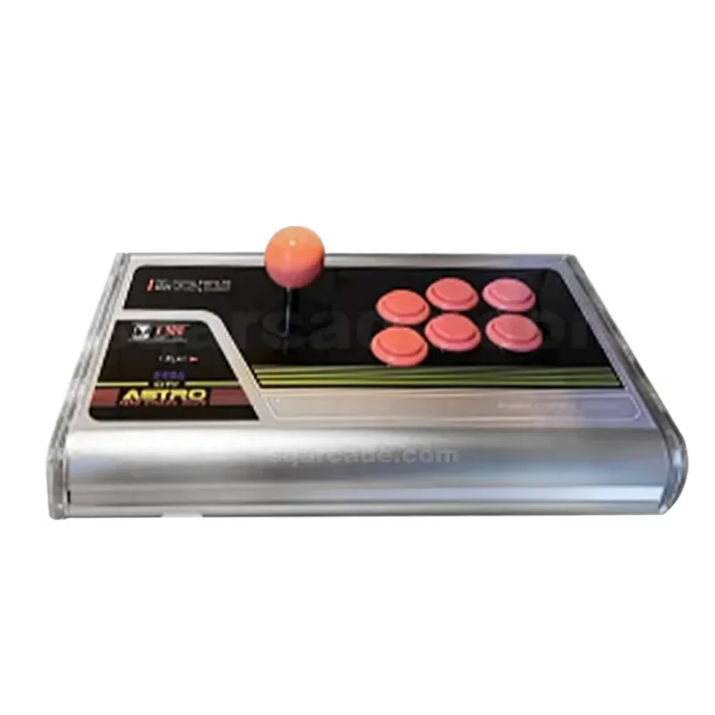 Shuangqu All Buttons Hitbox Style Arcade Game Console Joystick Fight Stick USB Interface Wired Connection Suction Cups