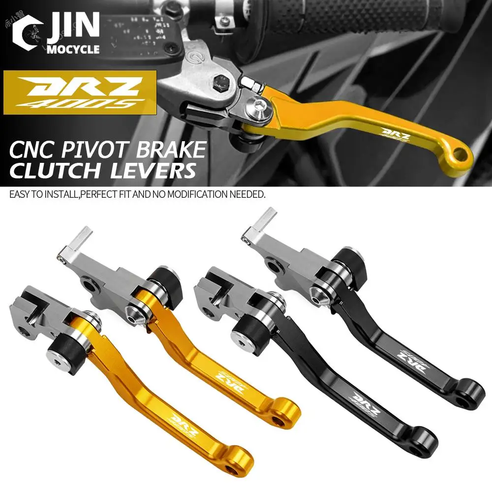 CNC Pivot Brake Clutch Levers FOR SUZUKI DRZ400S 2002 2003 2004 2005 2006 2007 2008 2009 2010 2011 2012 2013 2014 2015 2016 2017