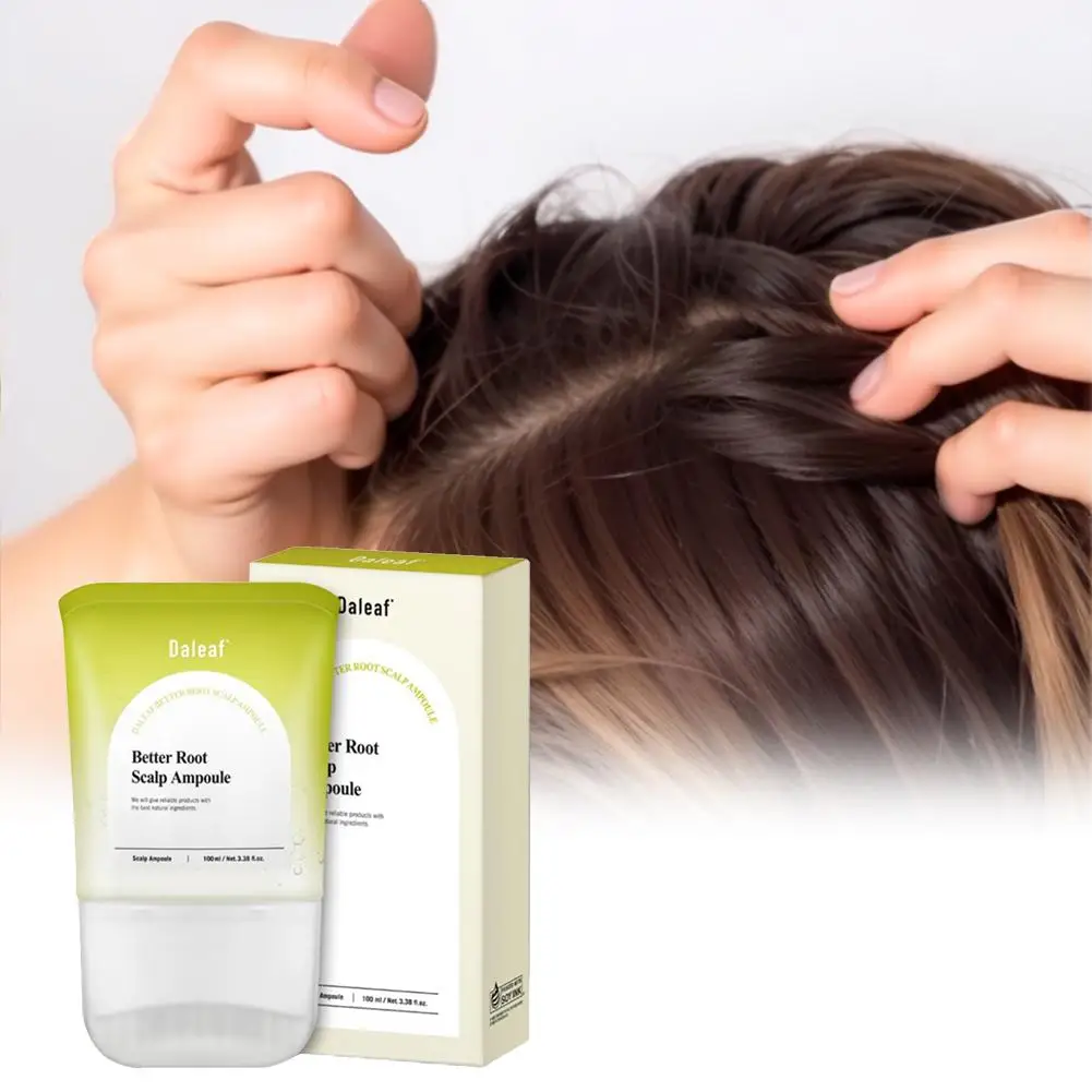 Scalp Nourishing Serum 100ml Hydrating Soothing Oil Control Calming Dandruff Care Hair Root Refreshing Essence Easy Daily Use
