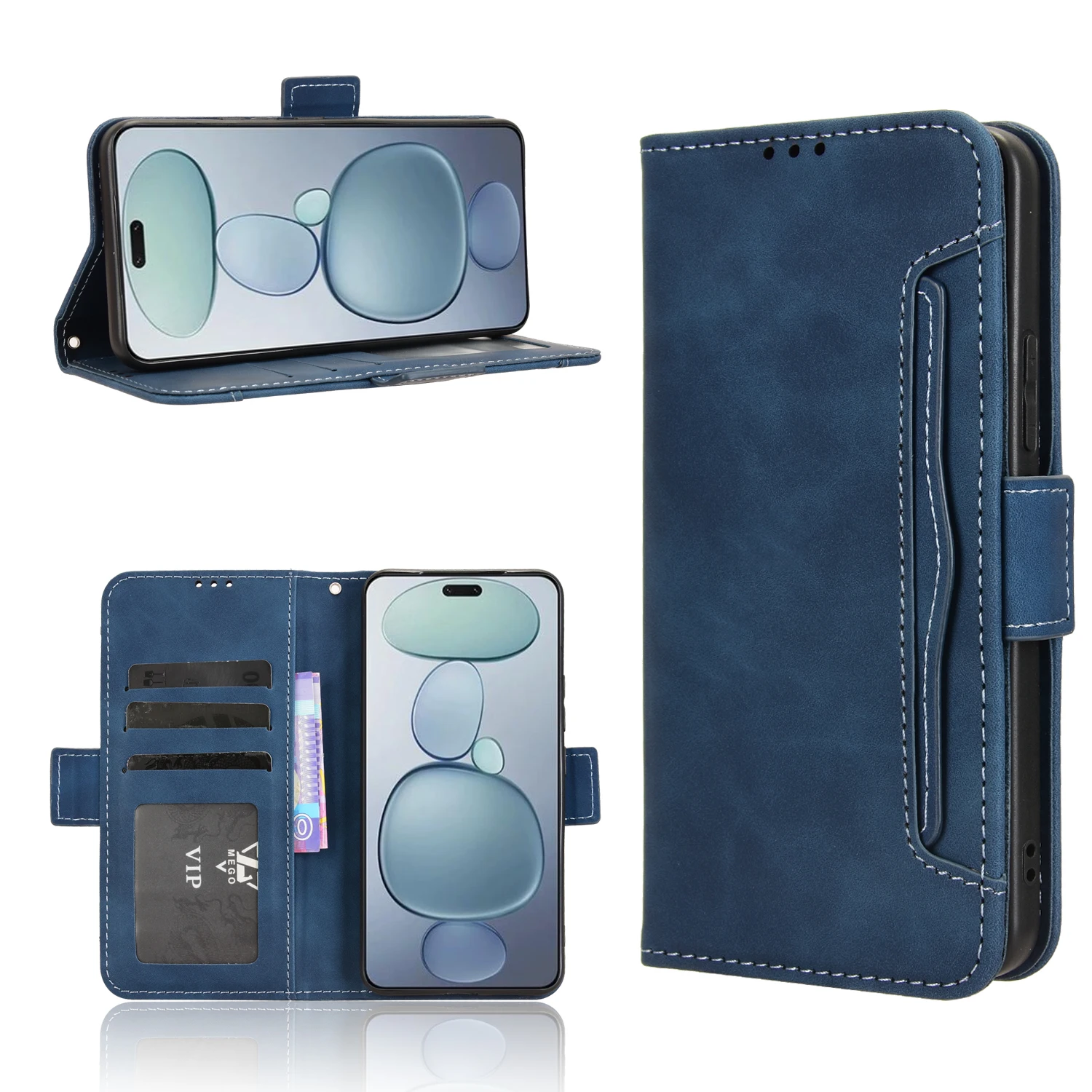 

Leather Case For Xiaomi 15 14 14T 13 Civi 5 4 Pro Ultra 5G Air Strong Magnet Case Flip Magnetic Wallet Flip Cover