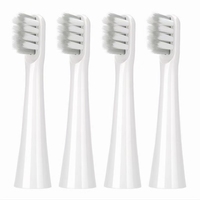 3/5PCS For XIAOMI MIJIA T100 Replacement Brush Heads Sonic Electric Toothbrush Vacuum DuPont Soft Bristle Suitable Nozzles