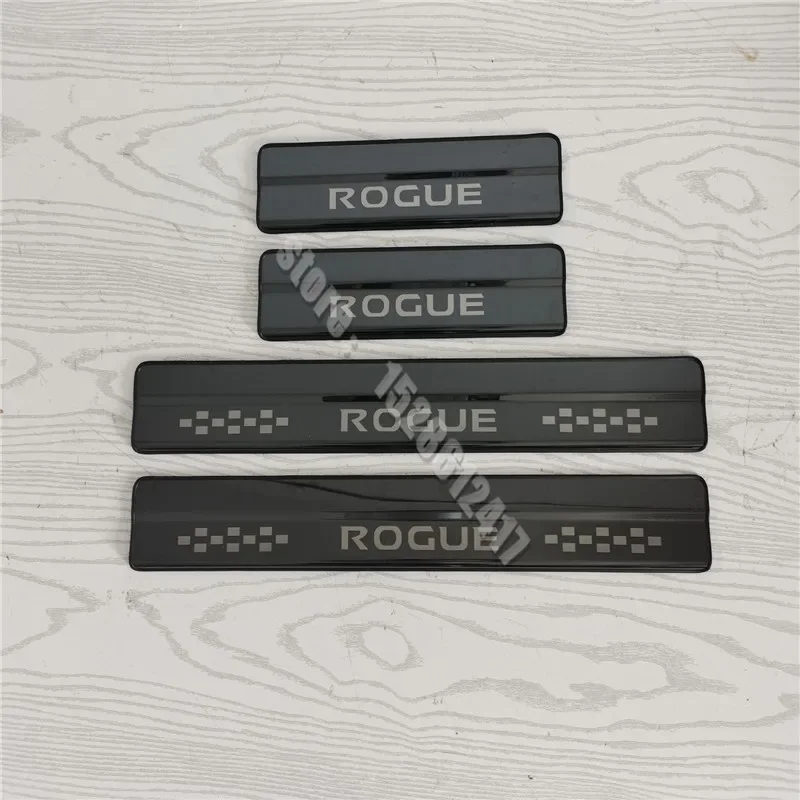 Pegatina protectora de cubierta de desgaste de Pedal de acero inoxidable para Nissan Rogue x-trail T32, 2014-2019, 2020