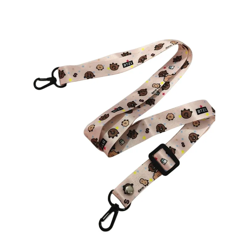 BT21 Koya Shooky Chimmy Persönlichkeits-Kreativ-Handyband, verstellbarer Umhängegurt für Taschen und Kameras, universelles Band. – Detail 12