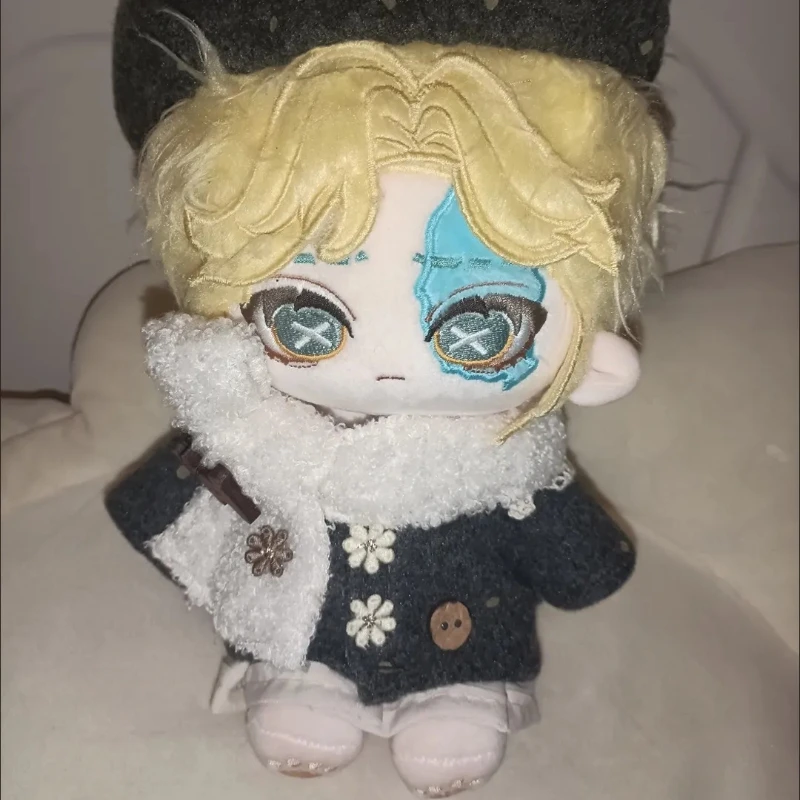 

20cm Game Identity V Novelist Anime Doll Body With Soft Cotton Kawaii Cosplay Orpheus Cartoon Dress Up Clothing Toy Figures Gift