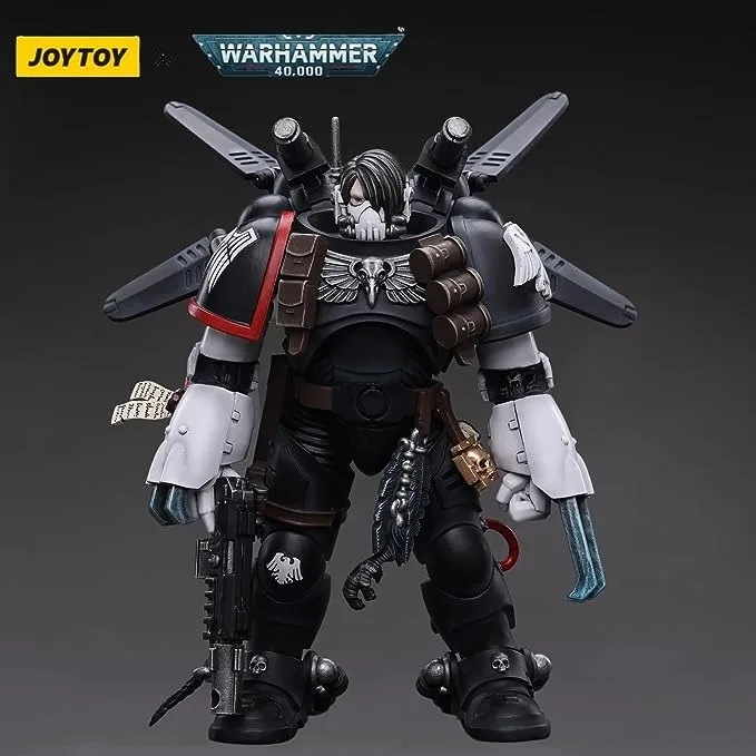 [متوفر] JOYTOY Warhammer 40K 1/18 عمل الشكل الغراب الحرس الفصل ماستر كايفان شريك أنيمي لعبة مجسمة
