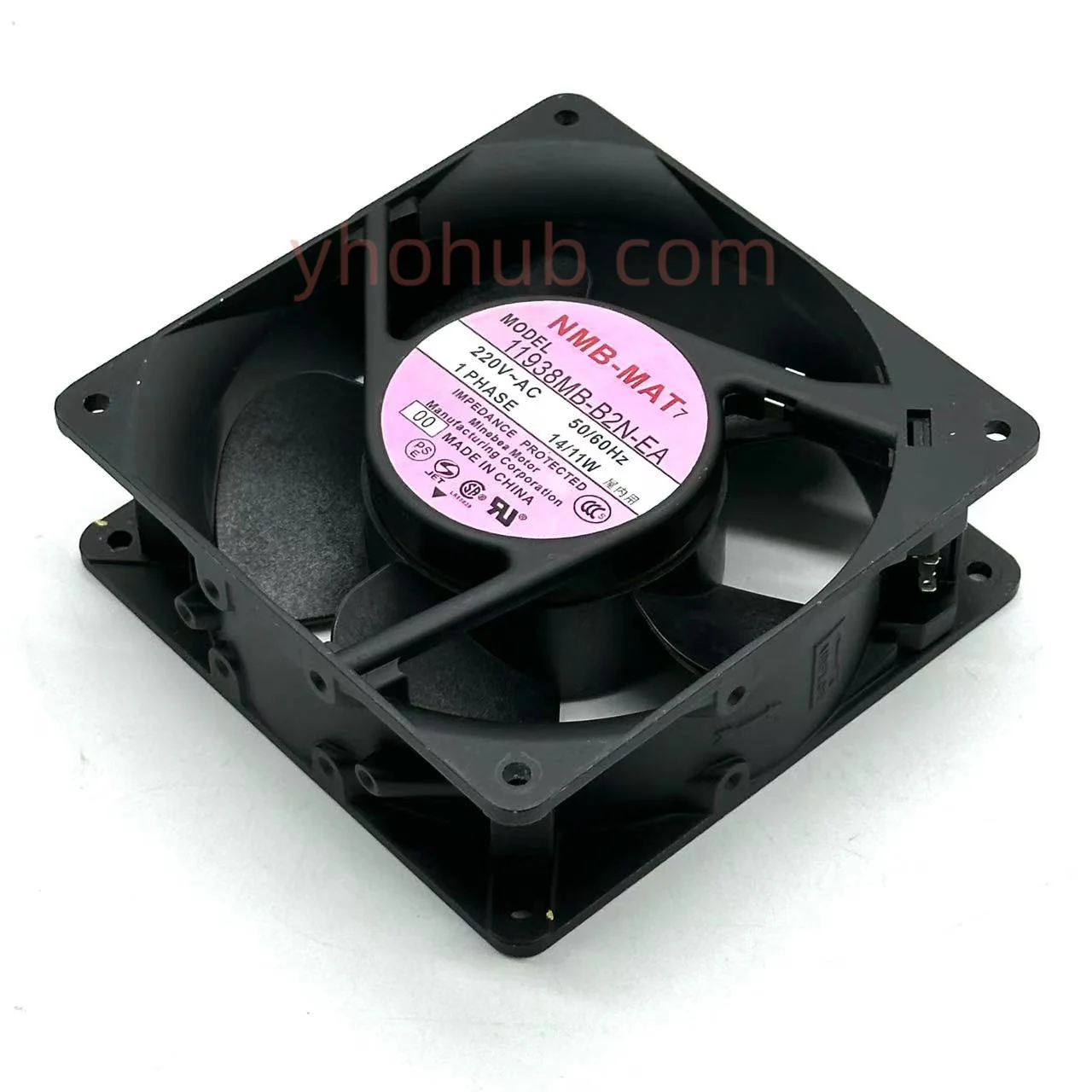 NMB-MAT 11938MB-B2N-EA 00 AC 240V 14W 120x120x38mm Server Cooling Fan