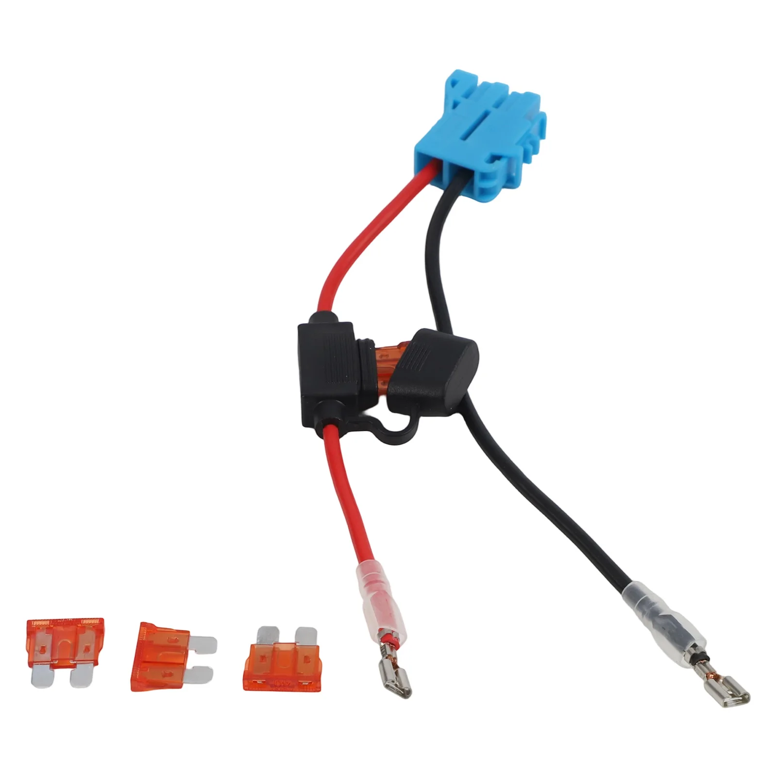 40A Fuse Connector Battery Connector Child's Ride-on Toys Impact-resistant ABS Plastic Optimal Conductivity For Peg Perego