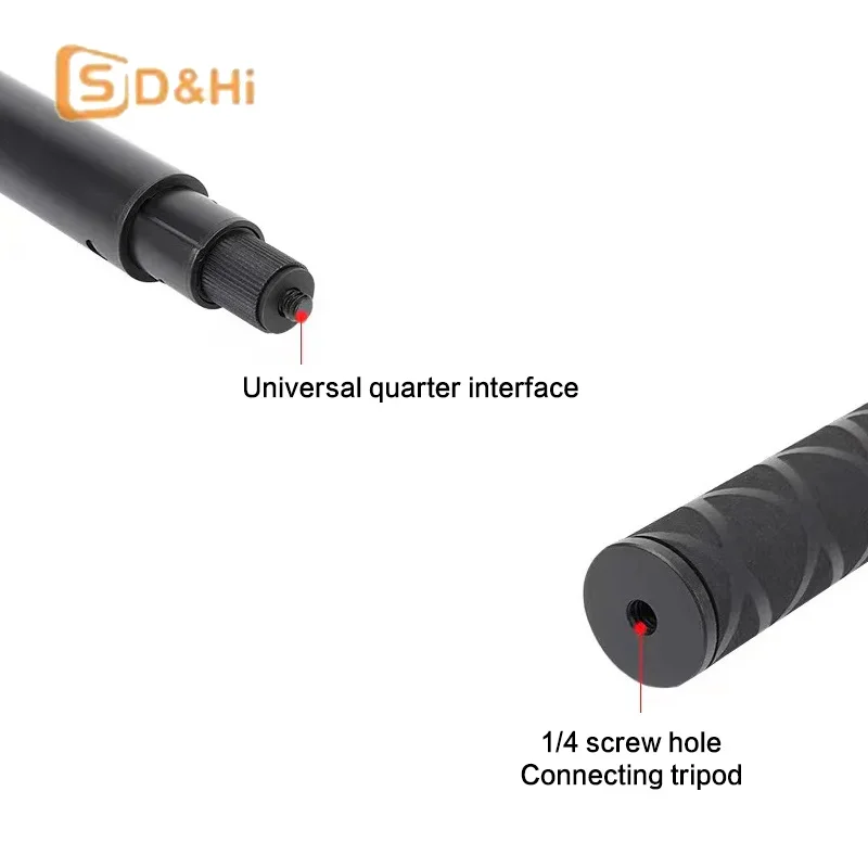 عصا سيلفي معدنية غير مرئية قابلة للتطوير Monopod لملحقات Insta 360 ONE X2/3X4 لحامل الكاميرا ثلاثي القوائم
