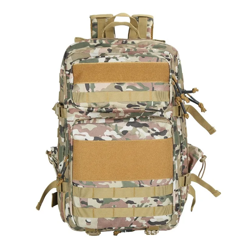 Tactical Outdoor Large-capacity Camouflage Hiking Backpack for Travel on Two Shoulders