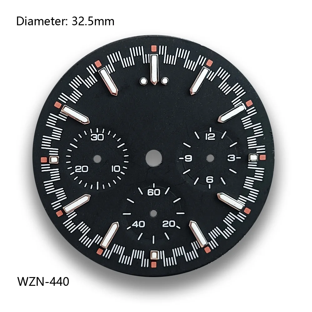 32.5 ملم VK63 Speed--.master Custom S Dial Watch Accessories ساعة مخصصة