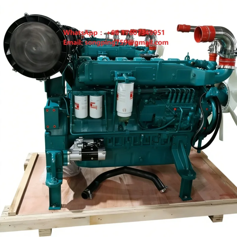 Weifang Shandong Weichai WP6/7/8/10H/12/13 Series 350/380/430/500 HP Cast Iron Engine Assembly CYFDJ-2 Diesel Generators