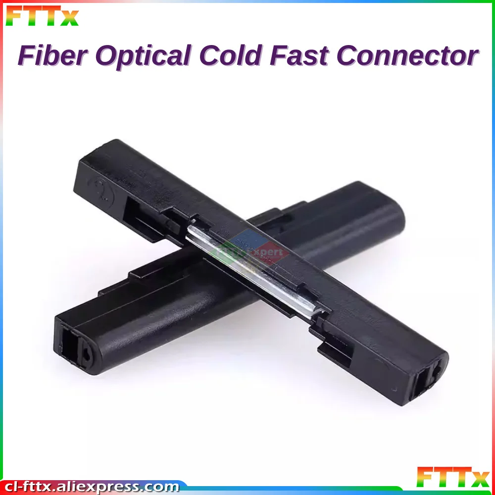 10/20/50/100pcs Fiber Optic Mechanical Splice Fibrlok || Universal Optical Fiber Splice Fiber OPtical Cold for Field Assembly