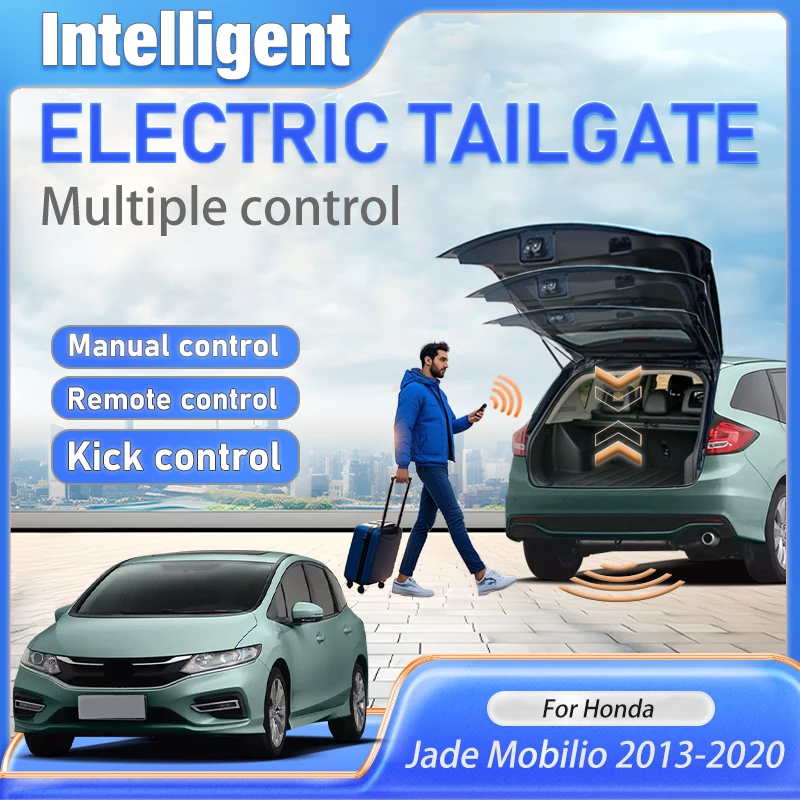 Elektrische Heckklappe mit intelligenter Öffnungsfunktion, Kick-Sensor und Elektromotor für den Kofferraum, passend für Honda Jade Mobilio 2013 bis 2020.