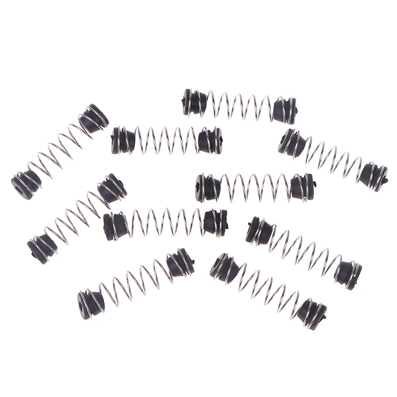 10pcs Precision Pruning Shears Spring Replacement With Rubber Base, Contemporary Style Lawn & Garden Tool Accessories