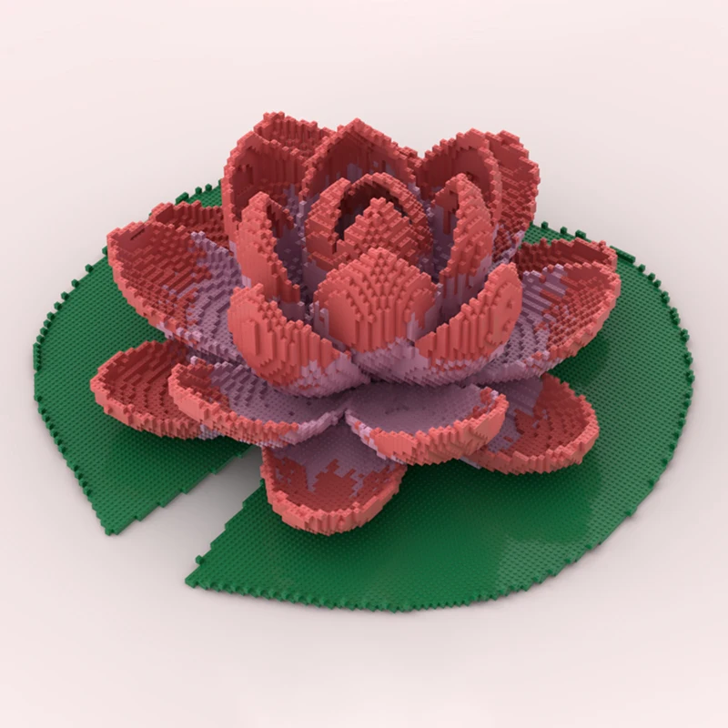 منتج جديد رائع MOC بنة نموذج النحت تكنولوجيا زنبق الماء وحدات لعبة أطفال هدية مجموعة تجميع ذاتية الصنع