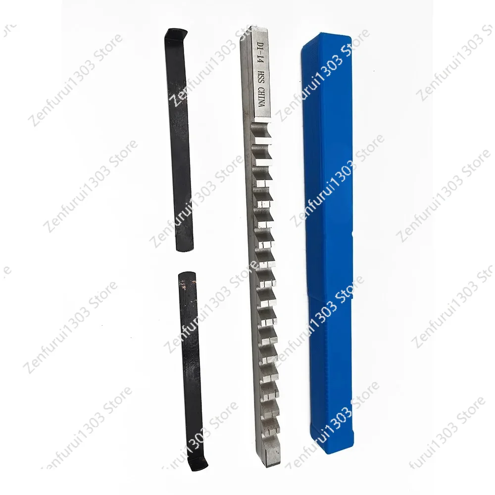 

Push-Type Keyway Broach 14mm D1 Metric Size Broaches Broaching Tools With Shims for Router Metalworking