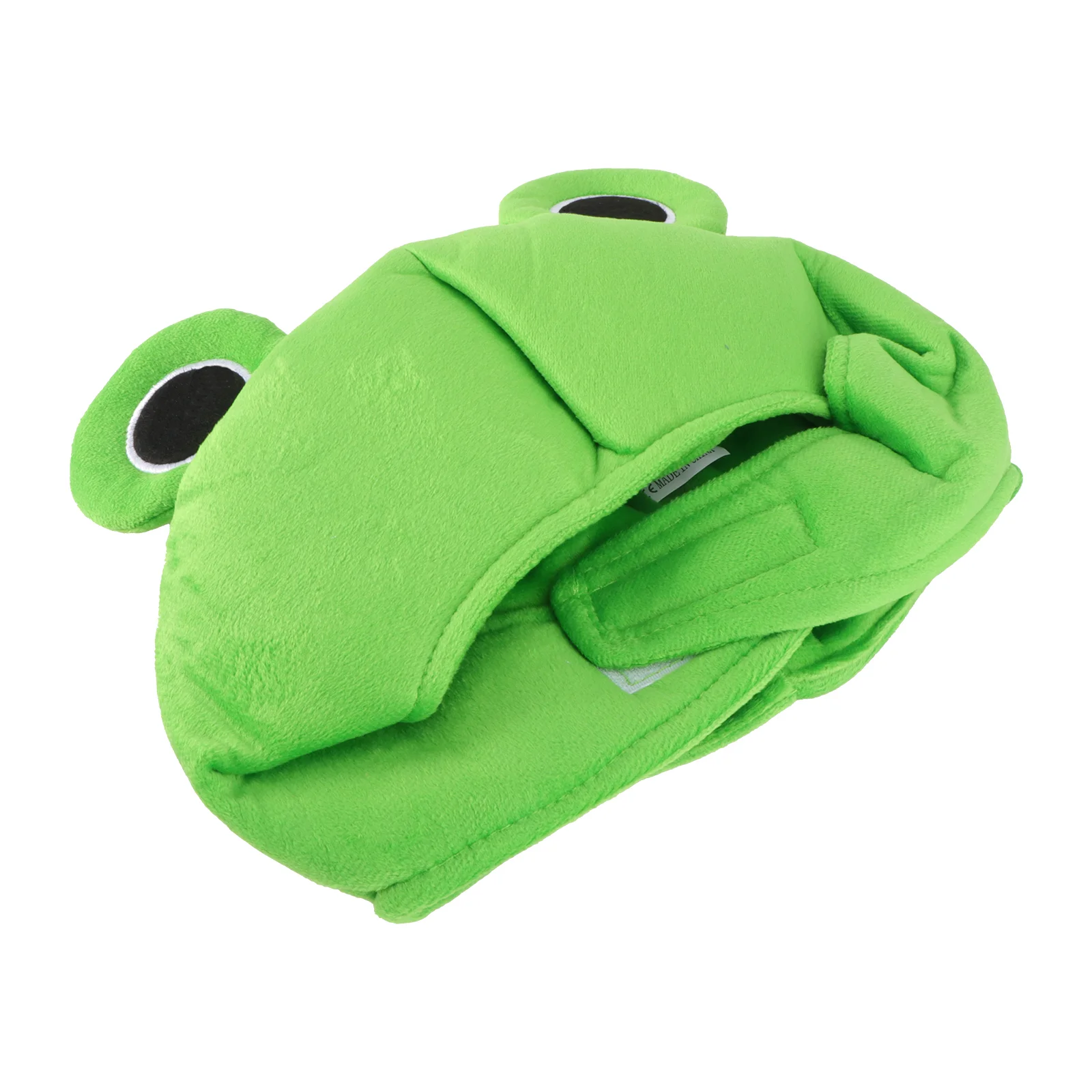 

Frog Hood Hat Cosplay Costume Warm Headdress Photo Props Cartoon Headgear Boys Christmas Pajamas