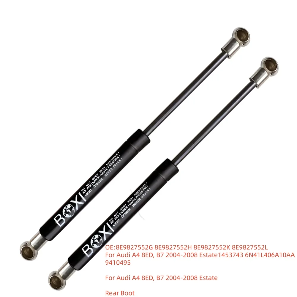 

BOXI 2Pcs Rear Trunk Damper Tailgate Support 8E9827552G 8E9827552H For Audi A4 8ED B7 2004 - 2008 Estate Gas Springs Lift Struts