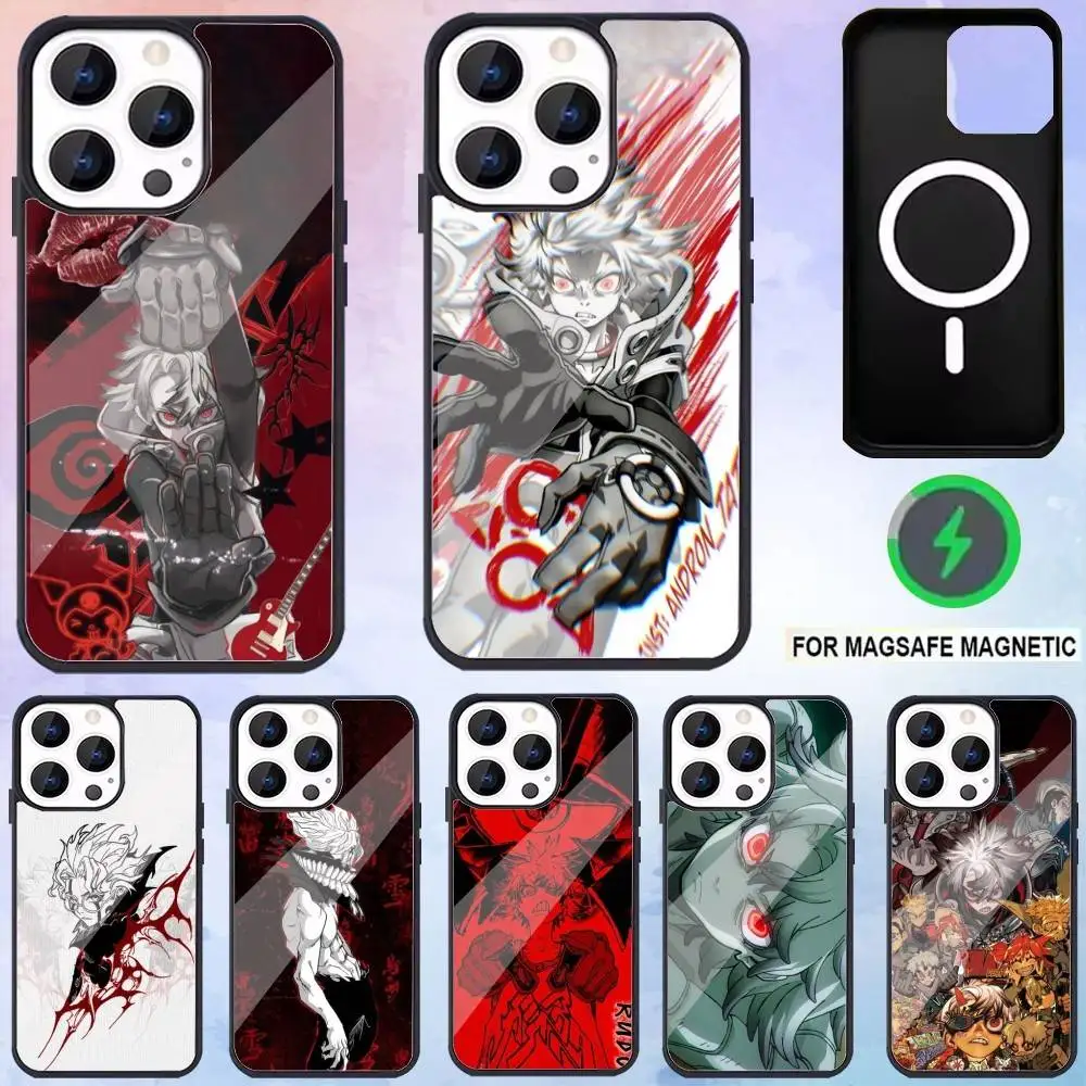 

Anime G-Gachiakuta Phone Case For iPhone17,16,15,14,13,12,11 Plus,Pro Max Magnetic Magsafe Wireless Charging