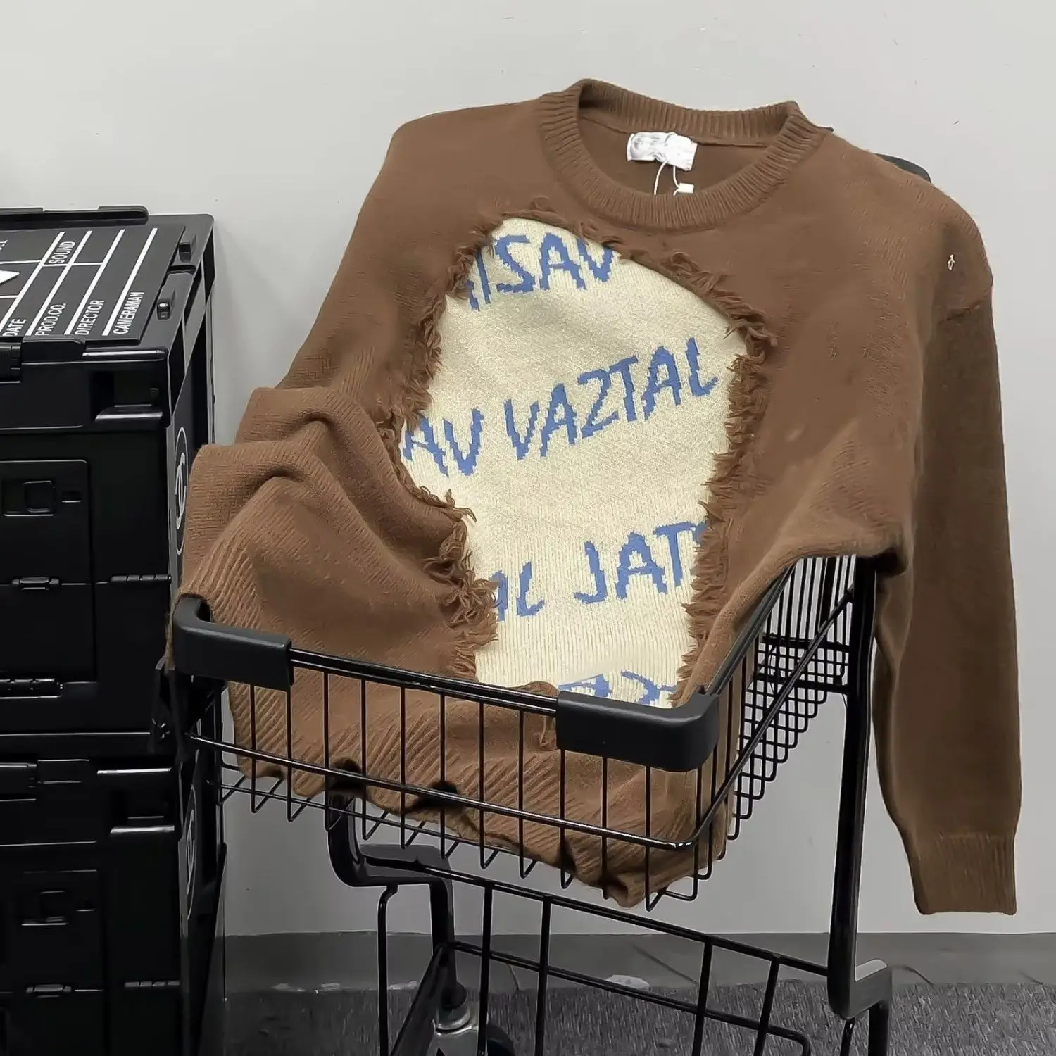 

Американский вязаный свитер в стиле ретро для мужчин и женщин, весенний сезон, повседневная одежда, недеформируемый свитер из модальной ткани, легкий в уходе