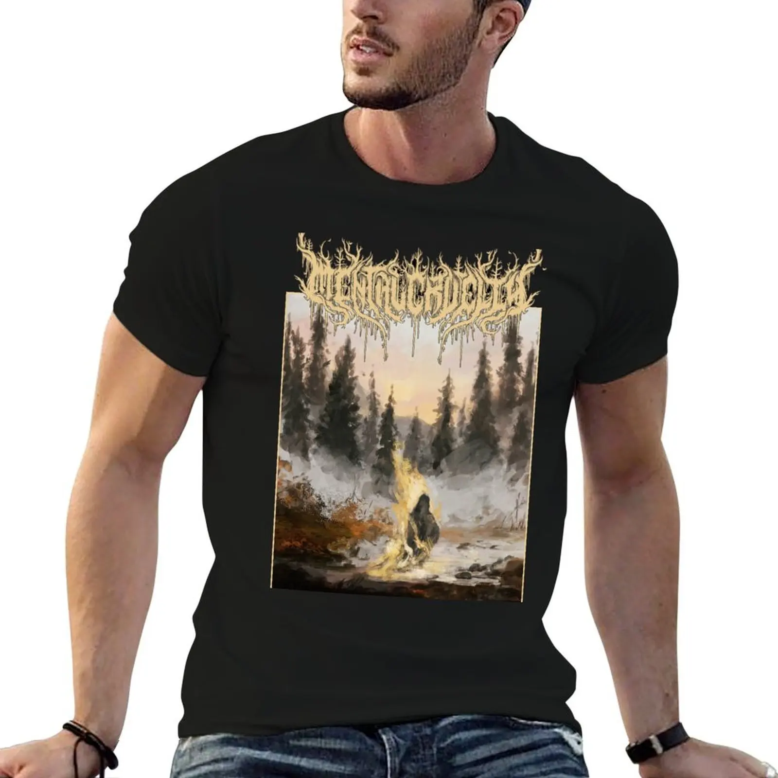 T-shirt à manches courtes pour entraînement à séchage rapide Mental Cruelty King Ov Fire