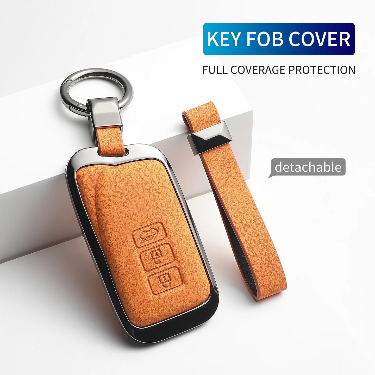 Suitable Metal Leather Car Key Case Cover For Lexus IS ES NX E200 ES300h RX LBX ES350h RX350 RX500h NX350h NX450h Accessories