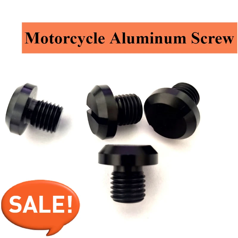 

2Pcs/set M8 M10 Anti-Rust Motorcycle Mirror Hole Mirror Holder Motorcycle Accessories Aluminum tornillos para moto