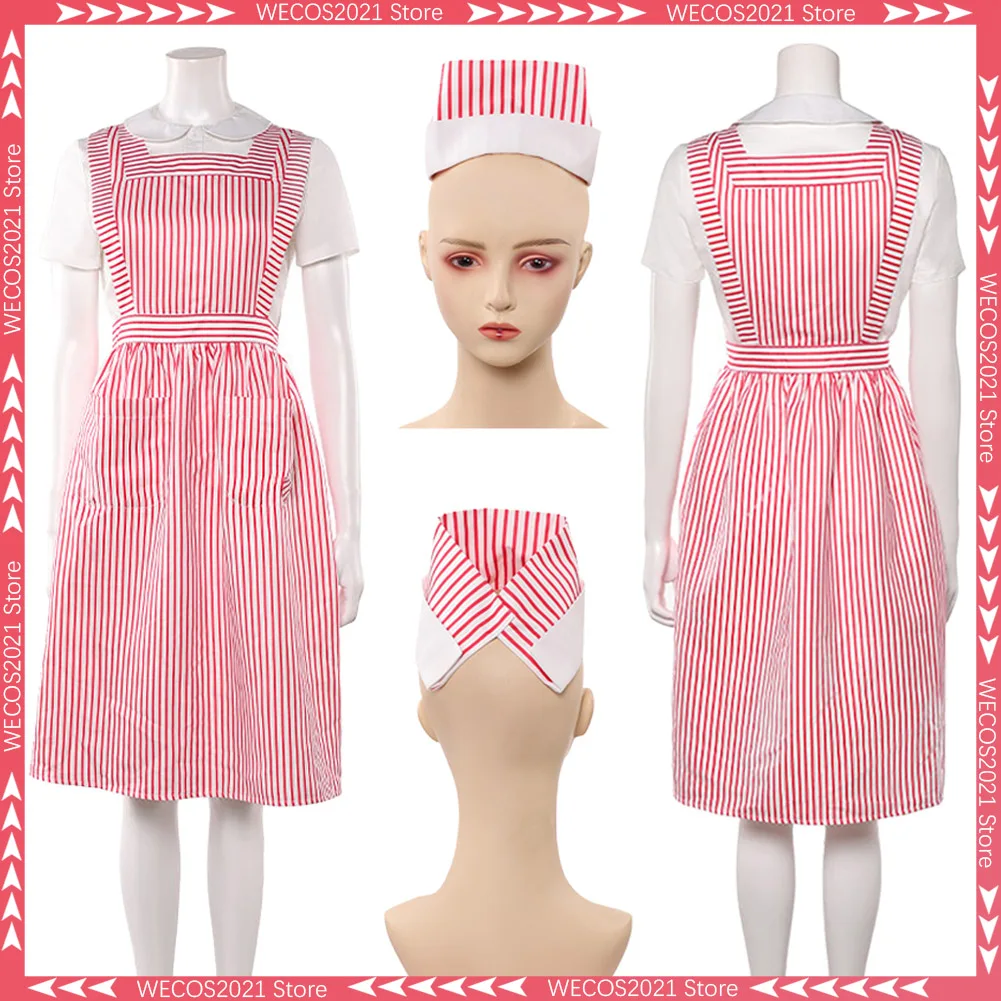 

Маскировка S5 Нэнси Wheeler, костюмы медсестры для косплея, 2025 TV ST 5, женский костюм на Хэллоуин, женский костюм для ролевых игр, нарядное платье, праздничная ткань