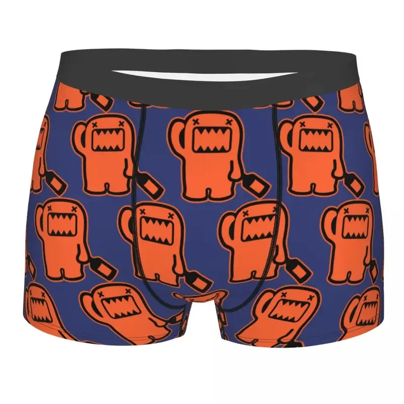 Domo Kun 3 cuecas boxer para homens, cuecas altamente respiráveis, shorts estampados de alta qualidade, presentes de aniversário