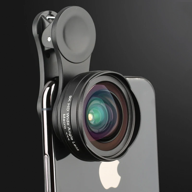 0.45X Macro Phone Camera Lens 15X Macro 2 in 1 Lens for iPhone 12 Pro Max/11/XS Max/XR/XS Max All Android smartphone Phone Lens